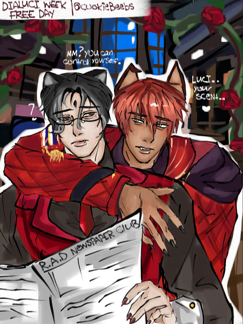 "In Your Favorite AU: Kemonomimi" by u/MuraHearts