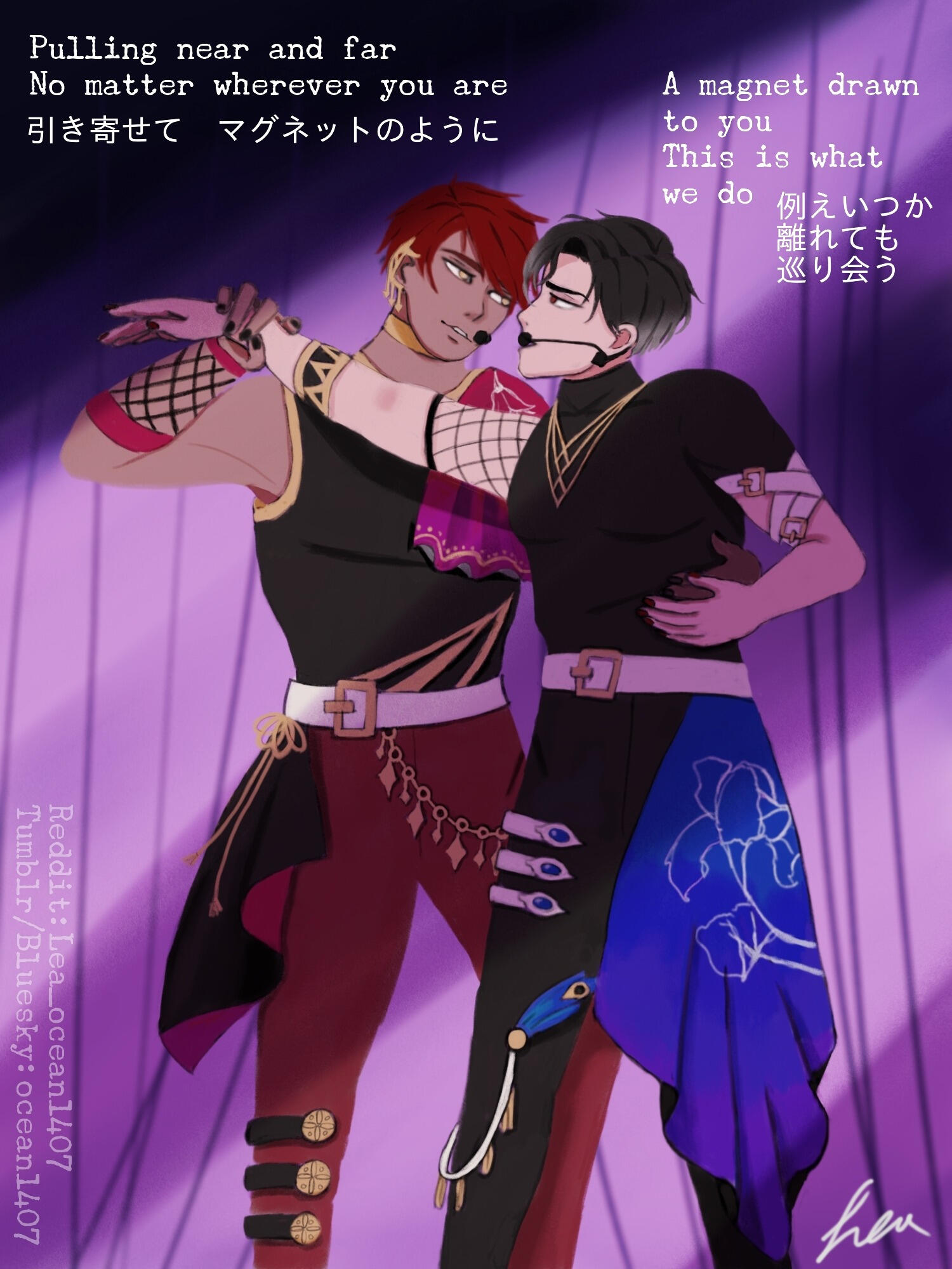 "In Your Favourite AU: Idol/Magnet" by Ocean1407 🎯