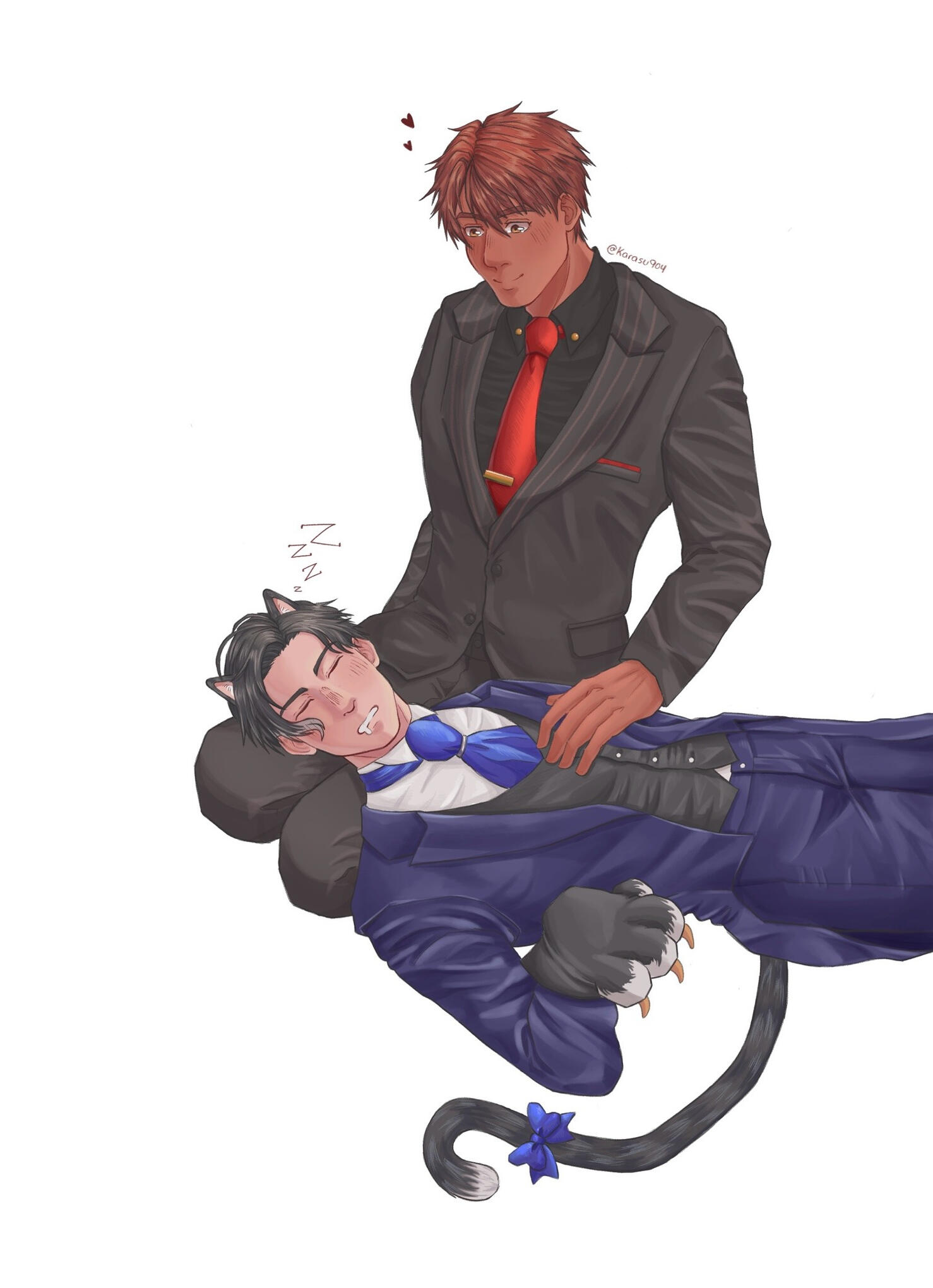 "In Your Favourite AU: Cat Cafe" by karasu904 ✨️