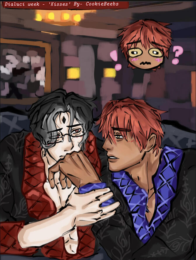 "Kisses" by u/MuraHearts
